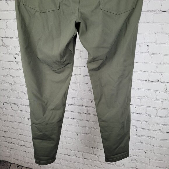 BYLT Green Everyday Pant 2.0 Stretch Tapered Premium Basic Size Medium M (31x30) - Picture 8 of 13